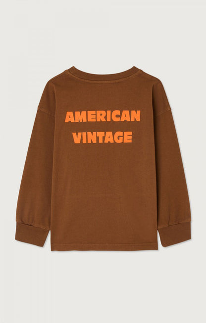 AMERICAN VINTAGE T-SHIRT DROIT ML ΛΑΙΜΟΚΟΨΗ KIDS