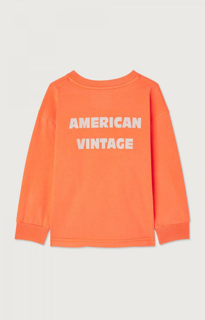 AMERICAN VINTAGE T-SHIRT DROIT ML ΛΑΙΜΟΚΟΨΗ KIDS