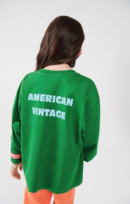 AMERICAN VINTAGE T-SHIRT DROIT ML ΛΑΙΜΟΚΟΨΗ KIDS